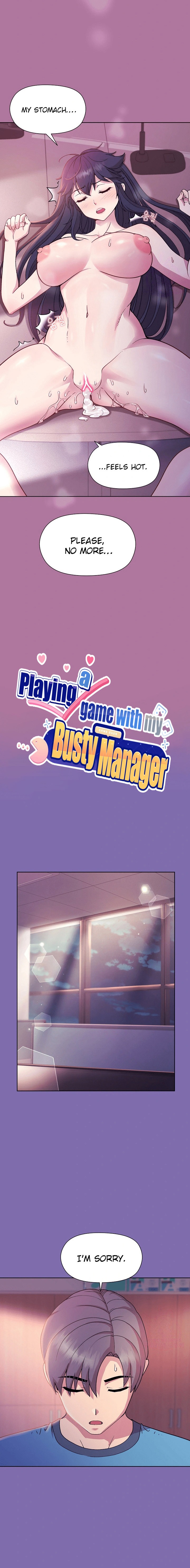 Playing a game with my Busty Manager Chapter 7 - Page 10