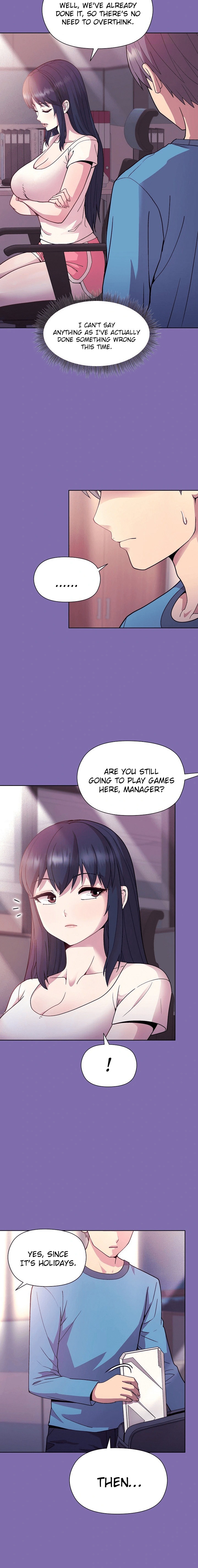 Playing a game with my Busty Manager Chapter 7 - Page 14